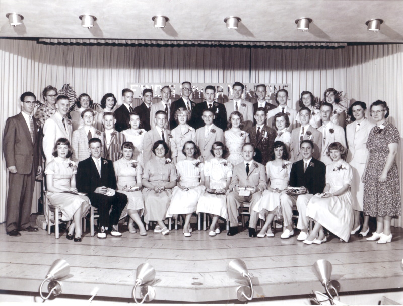 1957 8th Grade Newark Township Class Graduation